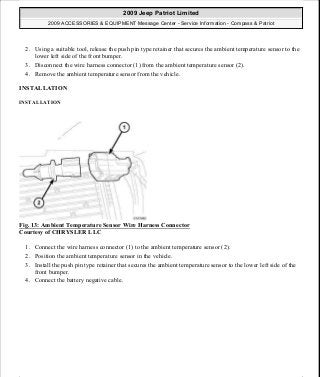 Manuales de reparaciones jeep compass y patriot limited 2007-2009