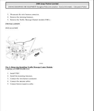 Manuales de reparaciones jeep compass y patriot limited 2007-2009