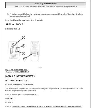 Manuales de reparaciones jeep compass y patriot limited 2007-2009
