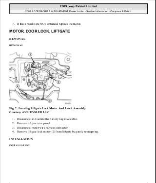 Manuales de reparaciones jeep compass y patriot limited 2007-2009