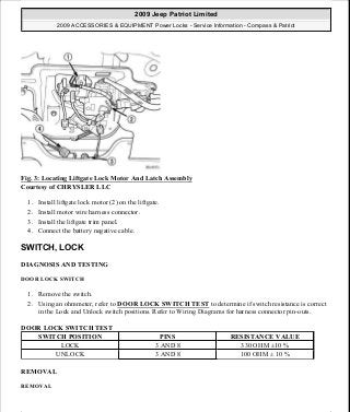 Manuales de reparaciones jeep compass y patriot limited 2007-2009