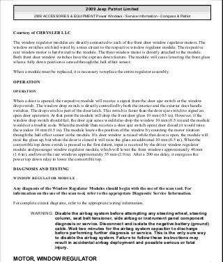 Manuales de reparaciones jeep compass y patriot limited 2007-2009