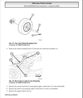 Manuales de reparaciones jeep compass y patriot limited 2007-2009