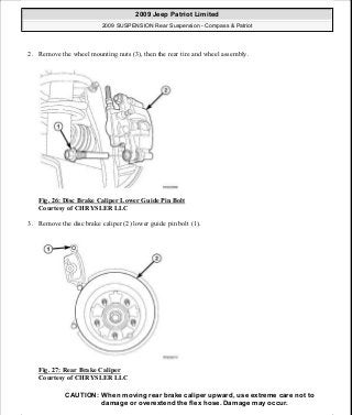 Manuales de reparaciones jeep compass y patriot limited 2007-2009