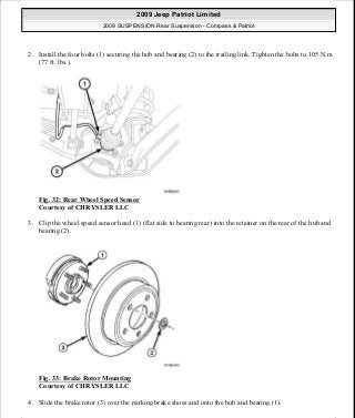 Manuales de reparaciones jeep compass y patriot limited 2007-2009
