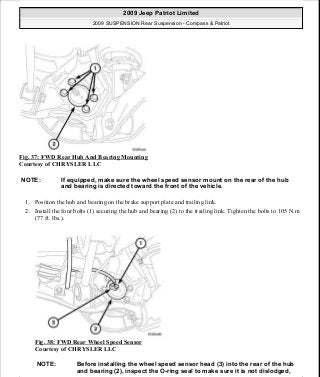 Manuales de reparaciones jeep compass y patriot limited 2007-2009