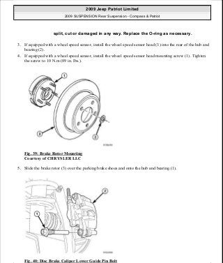 Manuales de reparaciones jeep compass y patriot limited 2007-2009