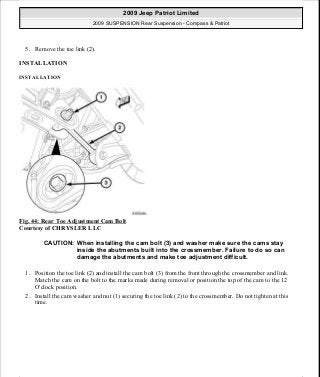 Manuales de reparaciones jeep compass y patriot limited 2007-2009