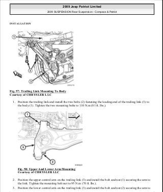 Manuales de reparaciones jeep compass y patriot limited 2007-2009