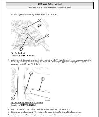Manuales de reparaciones jeep compass y patriot limited 2007-2009