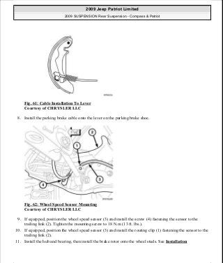 Manuales de reparaciones jeep compass y patriot limited 2007-2009