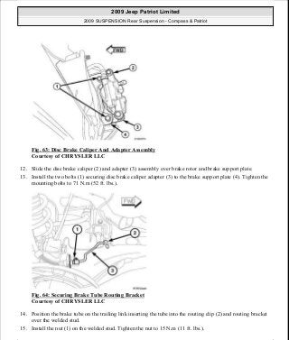 Manuales de reparaciones jeep compass y patriot limited 2007-2009