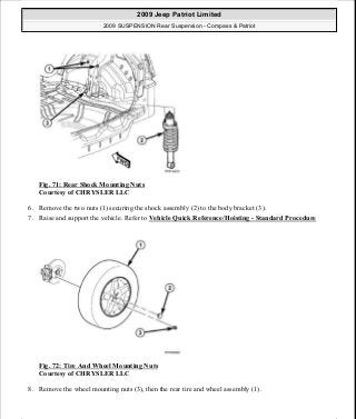 Manuales de reparaciones jeep compass y patriot limited 2007-2009