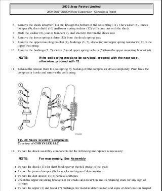 Manuales de reparaciones jeep compass y patriot limited 2007-2009
