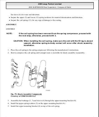 Manuales de reparaciones jeep compass y patriot limited 2007-2009