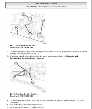 Manuales de reparaciones jeep compass y patriot limited 2007-2009