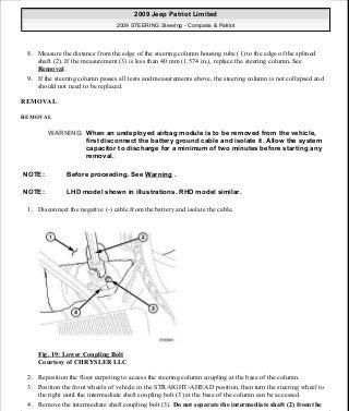 Manuales de reparaciones jeep compass y patriot limited 2007-2009