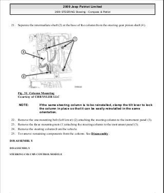 Manuales de reparaciones jeep compass y patriot limited 2007-2009