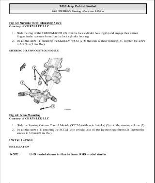 Manuales de reparaciones jeep compass y patriot limited 2007-2009