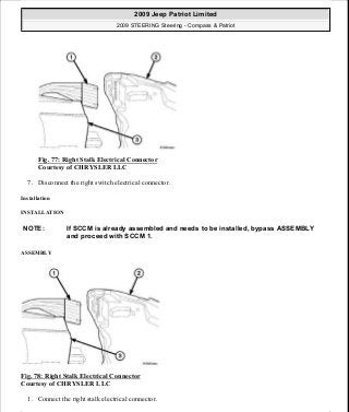 Manuales de reparaciones jeep compass y patriot limited 2007-2009