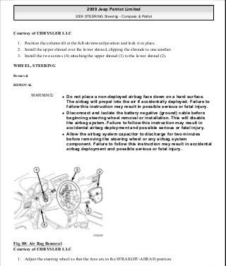 Manuales de reparaciones jeep compass y patriot limited 2007-2009