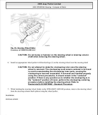 Manuales de reparaciones jeep compass y patriot limited 2007-2009