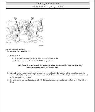 Manuales de reparaciones jeep compass y patriot limited 2007-2009