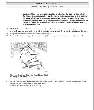Manuales de reparaciones jeep compass y patriot limited 2007-2009
