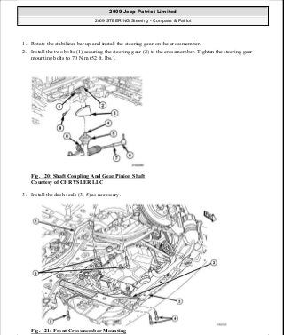 Manuales de reparaciones jeep compass y patriot limited 2007-2009