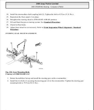 Manuales de reparaciones jeep compass y patriot limited 2007-2009