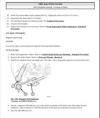 Manuales de reparaciones jeep compass y patriot limited 2007-2009