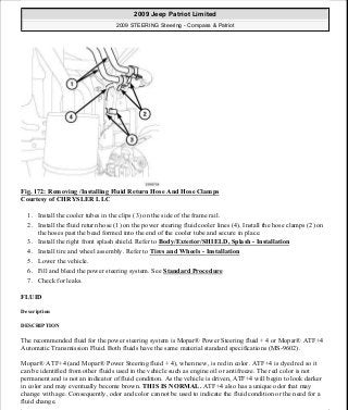 Manuales de reparaciones jeep compass y patriot limited 2007-2009
