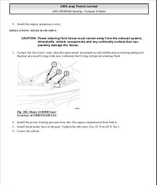 Manuales de reparaciones jeep compass y patriot limited 2007-2009