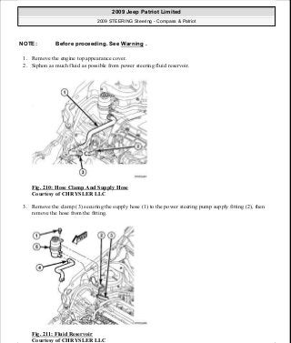 Manuales de reparaciones jeep compass y patriot limited 2007-2009