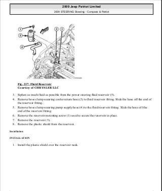 Manuales de reparaciones jeep compass y patriot limited 2007-2009