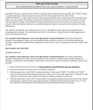 Manuales de reparaciones jeep compass y patriot limited 2007-2009