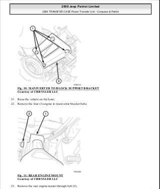 Manuales de reparaciones jeep compass y patriot limited 2007-2009