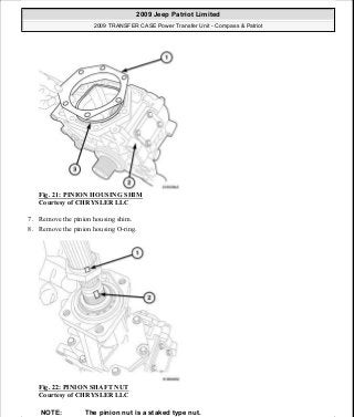Manuales de reparaciones jeep compass y patriot limited 2007-2009