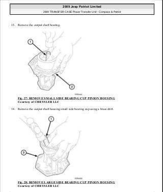 Manuales de reparaciones jeep compass y patriot limited 2007-2009