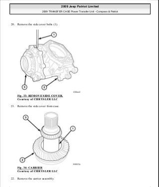 Manuales de reparaciones jeep compass y patriot limited 2007-2009
