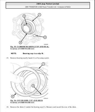 Manuales de reparaciones jeep compass y patriot limited 2007-2009