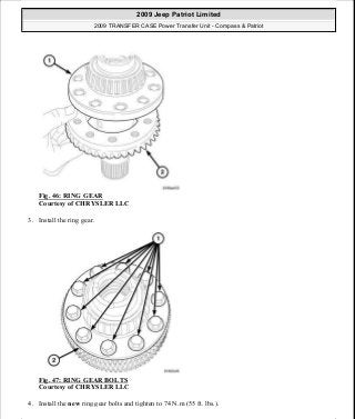 Manuales de reparaciones jeep compass y patriot limited 2007-2009