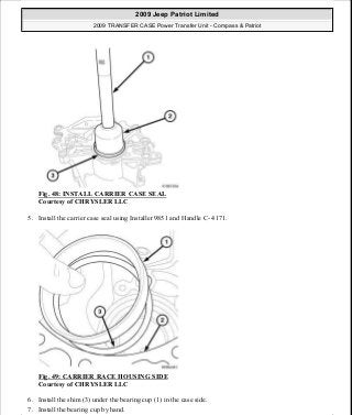 Manuales de reparaciones jeep compass y patriot limited 2007-2009