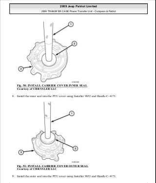 Manuales de reparaciones jeep compass y patriot limited 2007-2009