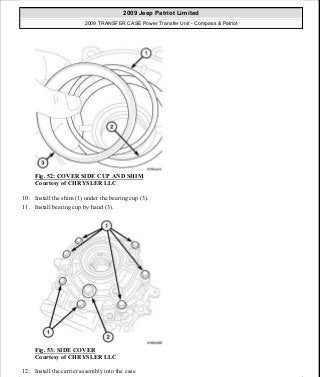 Manuales de reparaciones jeep compass y patriot limited 2007-2009