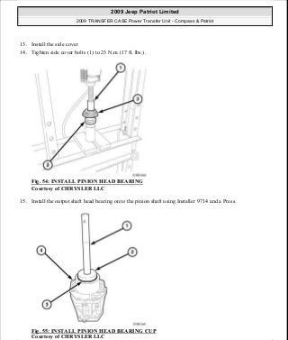Manuales de reparaciones jeep compass y patriot limited 2007-2009