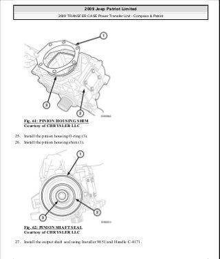 Manuales de reparaciones jeep compass y patriot limited 2007-2009