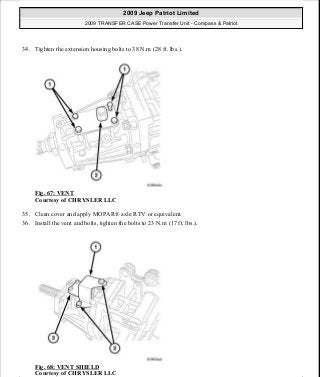 Manuales de reparaciones jeep compass y patriot limited 2007-2009
