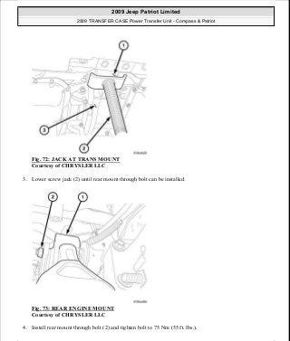 Manuales de reparaciones jeep compass y patriot limited 2007-2009