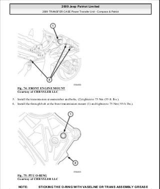 Manuales de reparaciones jeep compass y patriot limited 2007-2009